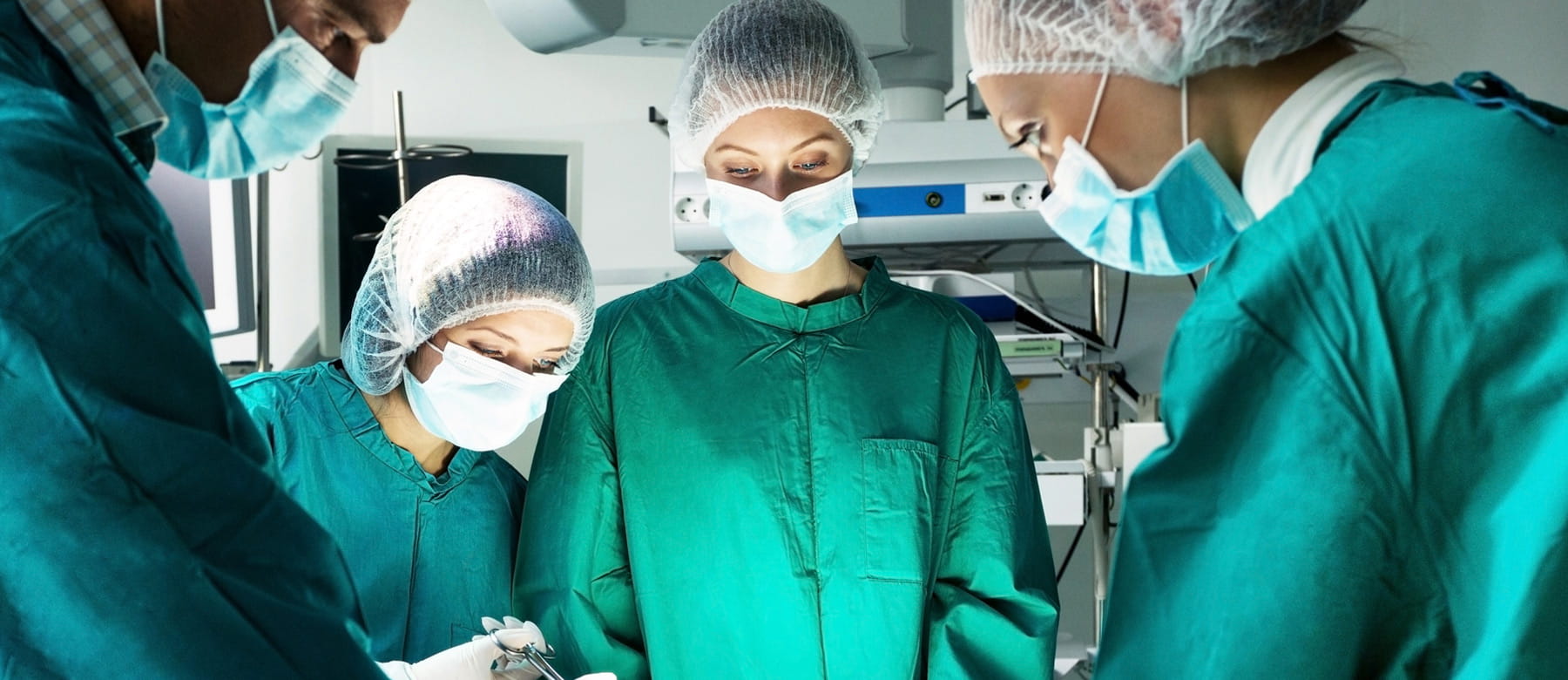 surgeons in operating theatre